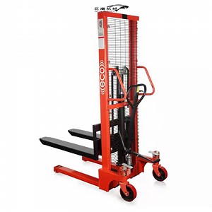 [Hot Item] 3ton 1.6m Lifting Height Hand Stacker Hydraulic Manual Pallet Stacker