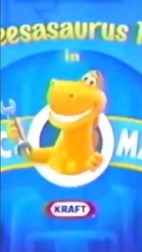 Kraft macaroni and cheese dinosaur commercial #nostalgia #90s