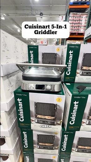 Cuisinart 5-in-1 Griddler w/ Digital Controls 🍳✨