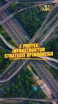 3 Proyek Strategis Di Indonesia #shorts #faktamenarik #proyekjalantol #infrastruktur #faktaunik #fyp