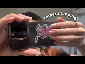 ASMR Camera Tapping & Scratching 📷 (Different Nails)