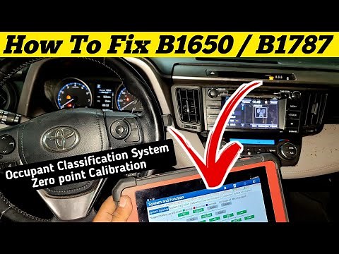 How To Fix B1650 / B1787 | Zero point Calibration with Complete guide 💯