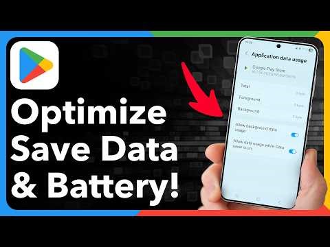 Play Store Optimization Secrets! Save Battery And Data Effortlessly