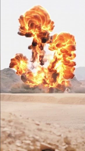 💥 Cinematic explosion FX created in Houdini.