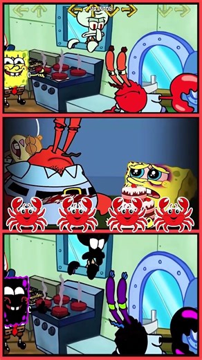 Mr. Krabs’ Birthday… Then Everything Turns DARK 😱💀I FnF Pro Player #spongebob #fnf