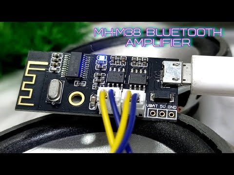 How to install MH M38 Bluetooth Amplifier Sound Test Step by Step