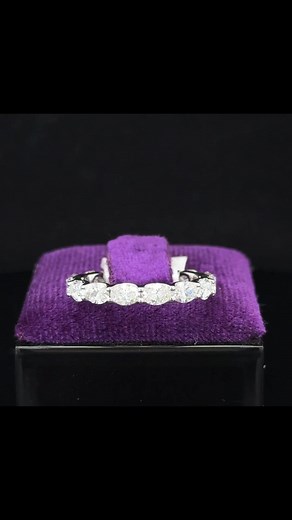 3.2K views · 56 reactions | SOLD! ✨Oval lab-grown eternity band PERFECTION! ✨ ✨This 2.00 carat diamond band is a size 7 and is set in 14 white gold! This band is $3,500 at other box stores! 﫣 ✨Sale: $1,495 | East Tennessee Diamond Company | Facebook