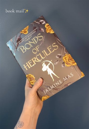 📚more book mail!📚 Look at this beautiful edition of ‘Bonds of Hercules’ by @★jm !Keep watching to see the stunning art inside. I’ve been waiting for this one since last year and can’t wait to crack it open! • • • #bondsofhercules #sprayededges #BookTok #bookmail #fyp