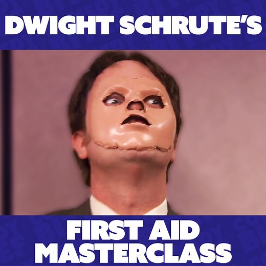 257K views · 7.1K reactions | Who knew Dwight would have so many handy first aid tips and tricks! | Comedy Bites | Facebook