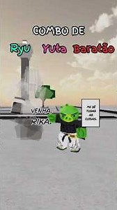 Ryu, Yuta, and Kuroroshi combo #jjs #humor #jjk #tutorial #roblox