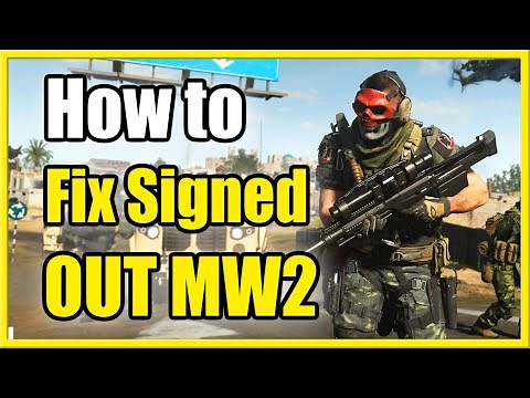 How to Fix Your Profile Was Signed Out in Modern Warfare 2 (Fast Tutorial)