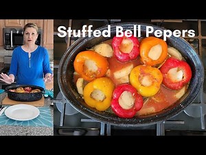STUFFED BELL PEPERS RECIPIE! POLNETI PIPERKI! #stuffedbellpepers