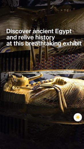 Boston Uncovered on Instagram: "[LINK IN BIO] ⭐ Uncover the wonders of ancient Egypt in an unforgettable adventure: Discovering King Tut’s Tomb. Step back into history and witness one of the greatest archaeological discoveries of all time. Stand before exquisite recreations of priceless burial treasures, including the iconic death mask and golden nested coffins. Then, travel back to 1922 in a fully immersive VR experience to explore the pharaoh's burial chamber. Learn about sacred mummification