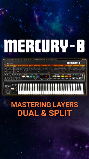 Cherry Audio on Instagram: "In a new video, Robert from Cherry Audio demonstrates how to get twice as much out of the Mercury-8 synthesizer using layers, and shows you how to create your own singular presets. Musician @mikemartin_music performs several presets created using these methods. 🔗 in profile #synth #sounddesign #musicproduction #vst #tutorial #mercury8 #jupiter8 #cherryaudio"