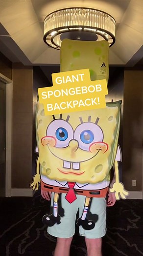 Winning a Giant Spongebob Backpack! #spongebobpopsicle #trend #arcadej...