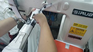 10K views · 419 reactions | The one as good as that is a guarantee of commercial success in Latin America.–#SiRUBA #FA007 Tape attaching, starting from shoulder to neck and ending at shoulder,which can keep #Tshirt from Stretching. 2/3 Needle,feed-off-the-arm double chain-stitch machine #sewingmachine #TapeAttaching | SiRUBA Sewing Machine | Facebook