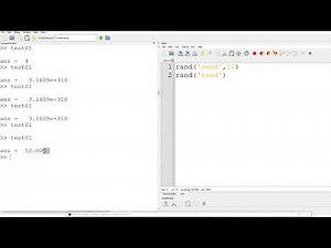 45 Función rand y randi para Matrices | GNU Octave / MATLAB