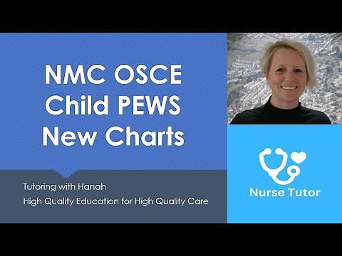 NMC OSCE New PEWS Charts for Child OSCE