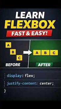 Fix Your CSS Layout in Seconds (Flexbox Explained)