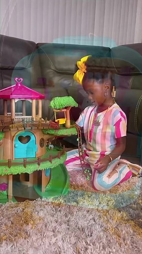 2.2K views · 44 reactions | ️ Family, friendship, and imagination come to life with Lil Woodzeez playsets! Watch as this 3-year-old explores the magical world of Honeysuckle Hollow. Get your own Li’l Woodzeez playset from Target or Amazon and let the adventures begin!  | Talia Ademide | Facebook