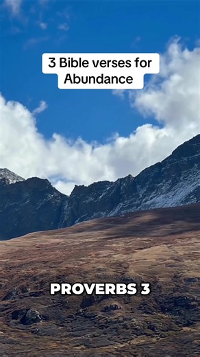 3 Bible Verses for Abundance and Prosperity