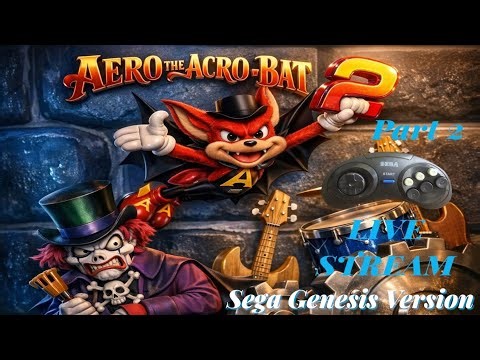 AERO THE ACRO-BAT 2 - Game Sega Jadoel