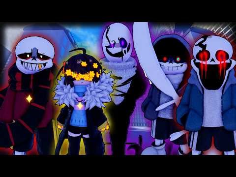 [Code] Flowerfell Frisk & Sans / VHS Sans / LG Dust & Gaster | Showcase | Undertale RP:Mess Timeline