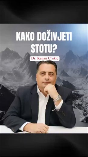 Kako doživjeti sto godina? 🙂 Poslušajte ovaj kratki, smiješni, i nadasve poučni video. 😅 Like and share! 🙌 "Pusti druge da budu u pravu, a ti budi SRETAN." 😉 #motivacija #inspiracija #smiješno #drkenancrnkic #pazikojegvukahraniš | Dr Kenan Crnkić