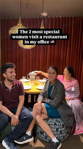Abhijay Arora Vuyyuru on Instagram: "I can never forget this day. I took my mom and wife for a fine dining experience inside the Google Mountain View office 🇺🇸 They sacrificed everything for me. My support system - those who unconditionally stood with me in the thick and thin - my Mom and my wife My mom who made sure I felt comfortable every time I changed school and ingrained in me the importance of putting efforts. Who woke up with me at 4 AM during high school so that I made it to class and