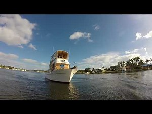 Trawler For Sale! Marine Trader 34 on Open Ocean