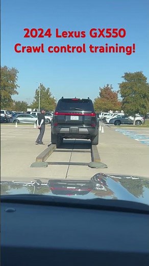 2024 Lexus GX 550 crawl control training! #AshsFans ￼