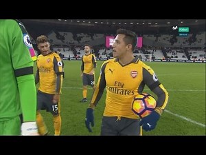 ALEXIS SANCHEZ vs West Ham (AWAY) 16/17 | Individual highlights | HD 1080i
