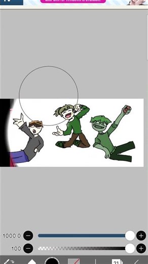 The middle siblings hang out together// referenced and (somewhat) traced from TADC ^^