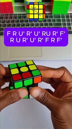 Rubik’s Cube PLL Y Perm ⚡ Corner & Edge Swap in Seconds!