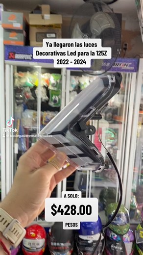 #Luces Led Decorativas para la 125z o 150Z 2022 - 2024🏍️🔥 A SOLO: $428 pesos😎#bodegaderematesmotosmerida #motociclismo | Bodega De Remates Motos Merida