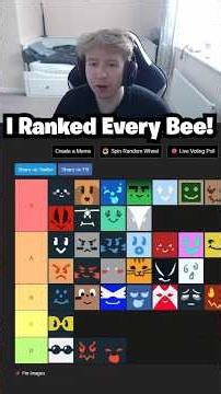 I Ranked EVERY Bee Best To Worst To Use In 2026! (Bee Swarm Simulator)