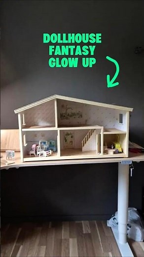 Transforming a Basic Dollhouse Into a Fantasy Dream Home🏠✨