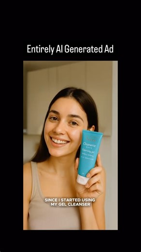 Sirio Berati on Instagram: "I generated this commercial entirely with AI, most of which, is from the ChatGPT new image generator. 1. Script AI 2. Voice AI 3. Lipsync AI 4. Product Photography AI 5. B-roll AI The only real thing, the product concept. This ad is not affiliated or commissioned by Avene."