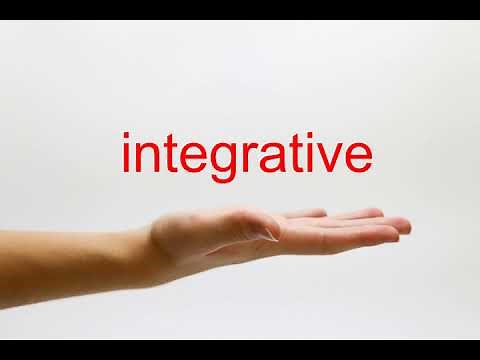 How to Pronounce integrative - American English