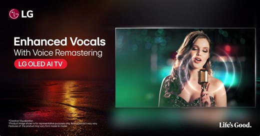 Immerse yourself in sound that moves with the story. With LG OLED AI TV’s AI Sound Pro, experience cinematic audio that adapts to every scene, delivering a virtual 9.1.2ch soundscape right in your living room. Elevate your audio experience like never before! Know more at https://bit.ly/4cNTq8f #LG #LGIndia #LifesGood #LGOLEDAITV #AISoundPro #AudioReimagined #ImmersiveSoundscape #HomeEntertainment | LG Global