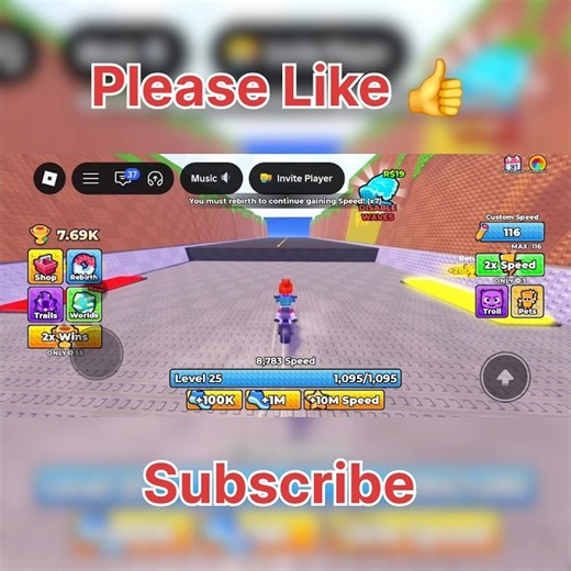 🏍️ Roblox Speed Motor Gameplay! 🚀🔥