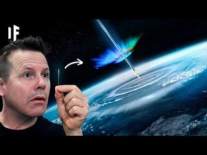What If a Needle Hit The Earth At The Speed Of Light?
