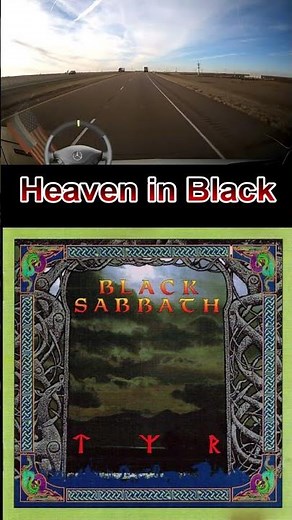 Metal Music 98 Black Sabbath - Heaven in Black - album Tyr 1990 on the Road
