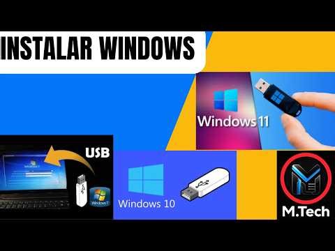 👉 EN VIVO 🔴 Instalar Windows 7, 10 y 11 desde USB 💻 Tutorial 3 en 1
