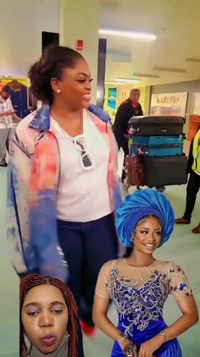 Actress Funke akindele just arrived in Tanzania JP2025 wedding | Precious Gold