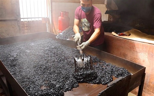 传统咖啡的制作过程