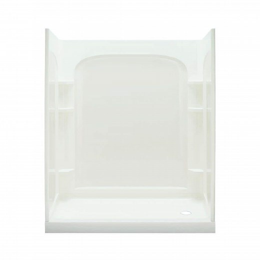 Reviews for STERLING Ensemble Curve 60 in. x 30 in. x 75-3/4 in. Shower Kit with Right-Hand Drain in White | Pg 1 - The Home Depot