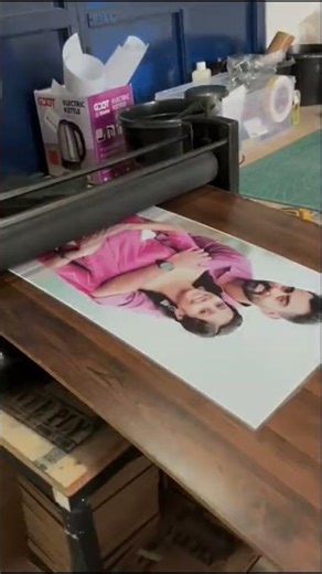 The Process of Converting an image into a beautiful Frame Digital Galleria on instagram #styleframe