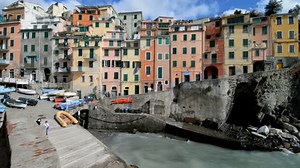 Riomaggiore in the Cinque Terre region of Liguria