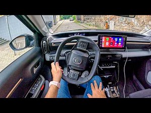 NEW Citroën C3 Aircross 2025 (1.2 hybrid 145 hp) | POV Test Drive #2476 Joe Black